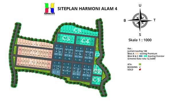 Siteplan Harmoni Alam