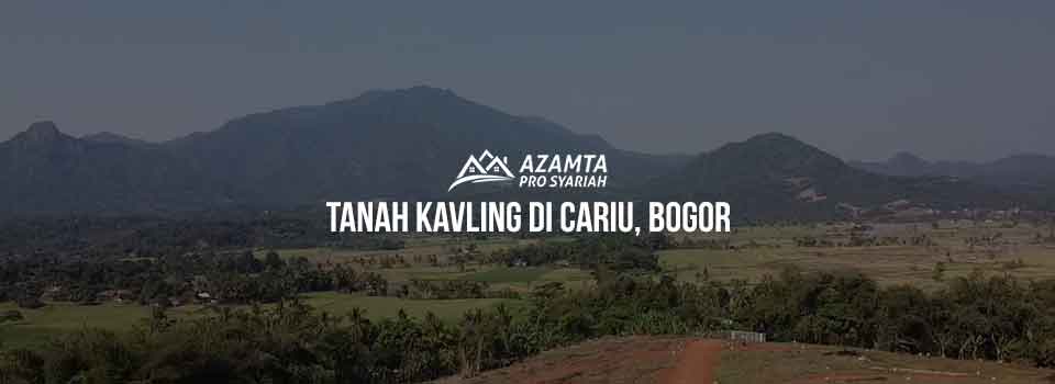 Jual Tanah Kavling Murah di Cariu - Bogor