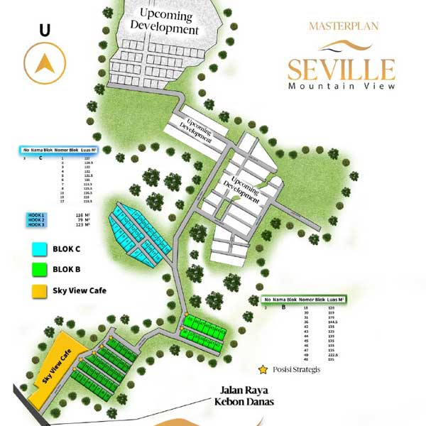 Azamta Properti Siteplan Seville Mountain View