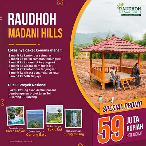 Raudhoh Madani Hills - Azamta Properti 3