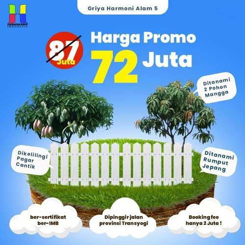 Kavling Siap Bangun Griya Harmoni Alam 5 - Azamta Properti