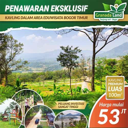 Granada Land Kavling Eduwisata Bogor - Penawaran Eksklusif 53 Juta