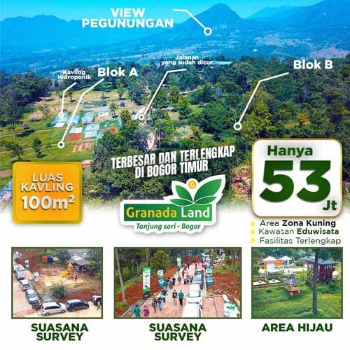 Granada Land Kavling Eduwisata Bogor - View Pegunungan