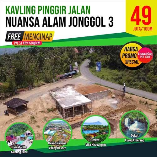 Nuansa Alam Jonggol - Kavling Pinggir Jalan
