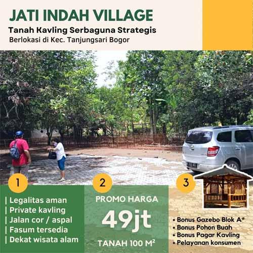 Kavling Jati Indah Village Strategis