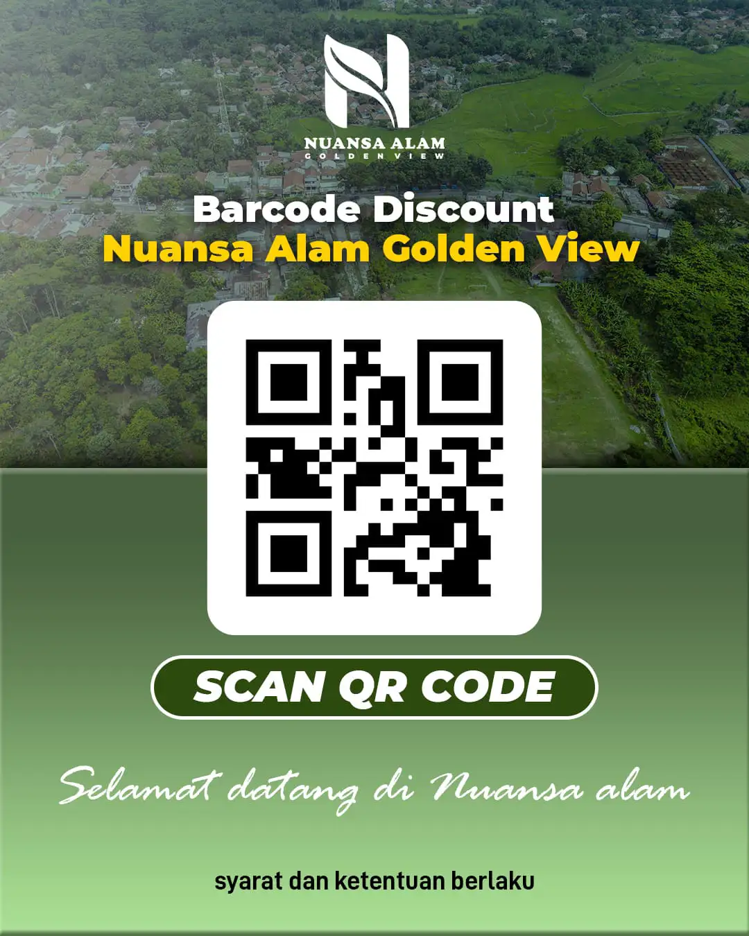 QR Code diskon Nuansa Alam Golden View